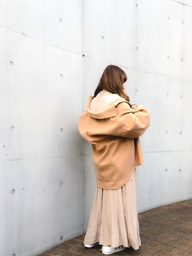 * 𝙠𝙧𝙣 *さん（レディース・148cm）の冬コーディネート