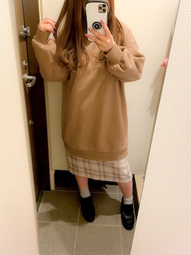 * 𝙠𝙧𝙣 *さん（レディース・148cm）の冬コーディネート