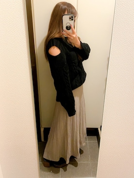 * 𝙠𝙧𝙣 *さん(レディース・148cm)の冬コーディネート