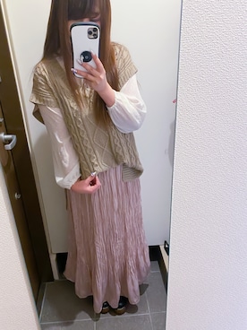 * 𝙠𝙧𝙣 *さん（レディース・148cm）の冬コーディネート