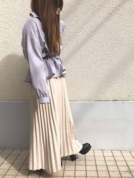 * 𝙠𝙧𝙣 *さん（レディース・148cm）の冬コーディネート