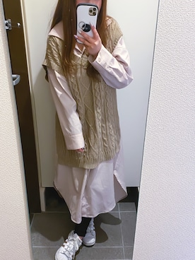 * 𝙠𝙧𝙣 *さん(レディース・148cm)の冬コーディネート