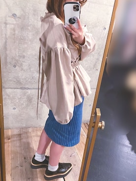 * 𝙠𝙧𝙣 *さん（レディース・148cm）の春コーディネート