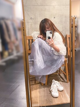 * 𝙠𝙧𝙣 *さん（レディース・148cm）の春コーディネート