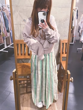 * 𝙠𝙧𝙣 *さん（レディース・148cm）の春コーディネート