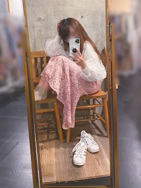 * 𝙠𝙧𝙣 *さん（レディース・148cm）の春コーディネート