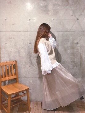 * 𝙠𝙧𝙣 *さん（レディース・148cm）の春コーディネート