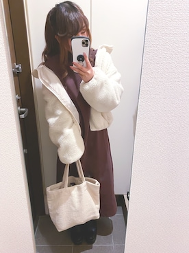 * 𝙠𝙧𝙣 *さん（レディース・148cm）の春コーディネート