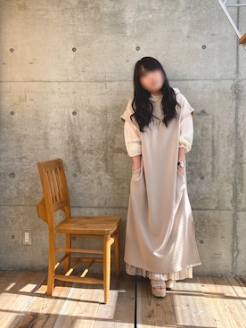 「Mysa&Liina（ミーサリーナ）のアイテム」を使った、* 𝙠𝙧𝙣 *さん（レディース・148cm）の春コーディネート