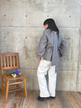 * 𝙠𝙧𝙣 *さん（レディース・148cm）の春コーディネート