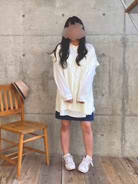 * 𝙠𝙧𝙣 *さん（レディース・148cm）の春コーディネート