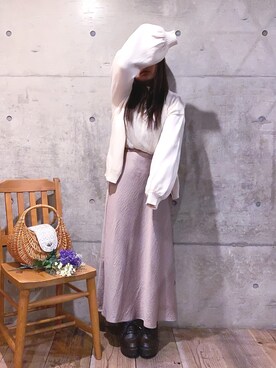 「Mysa&Liina（ミーサリーナ）のアイテム」を使った、* 𝙠𝙧𝙣 *さん（レディース・148cm）の春コーディネート