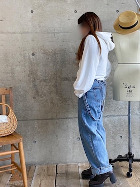 * 𝙠𝙧𝙣 *さん(レディース・148cm)の春コーディネート