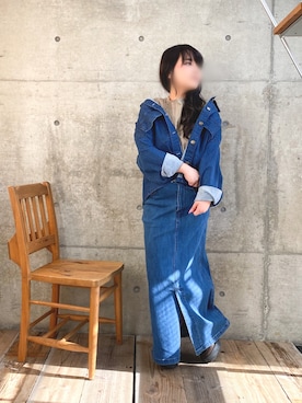 * 𝙠𝙧𝙣 *さん(レディース・148cm)の春コーディネート