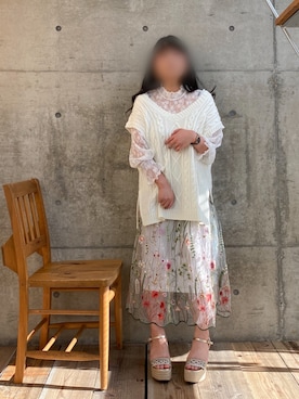 * 𝙠𝙧𝙣 *さん（レディース・148cm）の春コーディネート