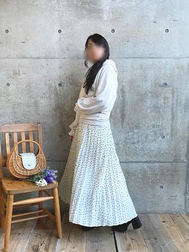 * 𝙠𝙧𝙣 *さん（レディース・148cm）の春コーディネート