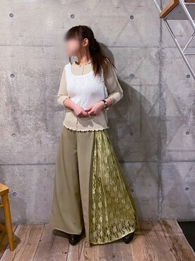 * 𝙠𝙧𝙣 *さん（レディース・148cm）の春コーディネート