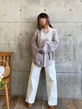 * 𝙠𝙧𝙣 *さん（レディース・148cm）の春コーディネート