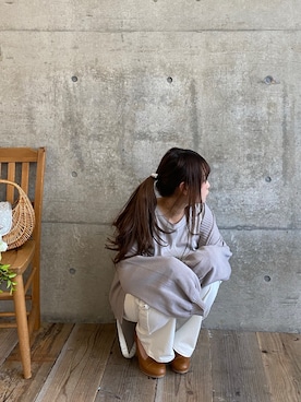 * 𝙠𝙧𝙣 *さん（レディース・148cm）の春コーディネート