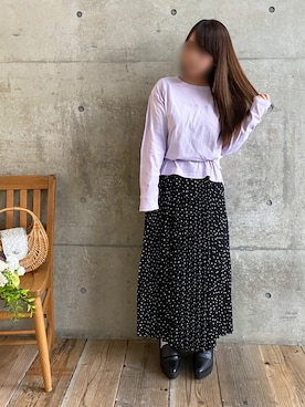 * 𝙠𝙧𝙣 *さん（レディース・148cm）の春コーディネート