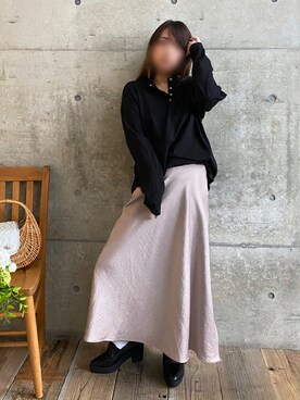 * 𝙠𝙧𝙣 *さん（レディース・148cm）の春コーディネート