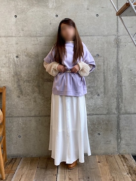 * 𝙠𝙧𝙣 *さん(レディース・148cm)の春コーディネート