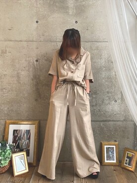 * 𝙠𝙧𝙣 *さん（レディース・148cm）の春コーディネート