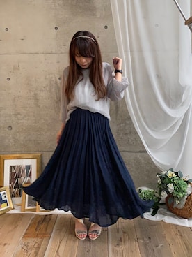 * 𝙠𝙧𝙣 *さん(レディース・148cm)の春コーディネート