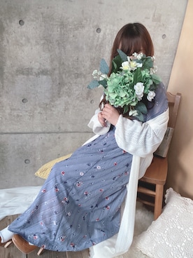 * 𝙠𝙧𝙣 *さん（レディース・148cm）の春コーディネート