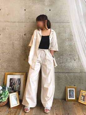 * 𝙠𝙧𝙣 *さん（レディース・148cm）の春コーディネート