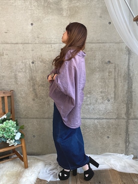 * 𝙠𝙧𝙣 *さん（レディース・148cm）の春コーディネート