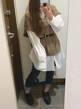 * 𝙠𝙧𝙣 *さん（レディース・148cm）の春コーディネート