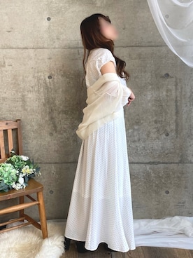 「Bou Jeloud（ブージュルード）のアイテム」を使った、* 𝙠𝙧𝙣 *さん（レディース・148cm）の春コーディネート