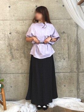 * 𝙠𝙧𝙣 *さん(レディース・148cm)の春コーディネート