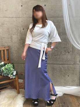 * 𝙠𝙧𝙣 *さん（レディース・148cm）の春コーディネート