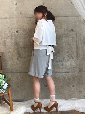 「Mysa&Liina（ミーサリーナ）のアイテム」を使った、* 𝙠𝙧𝙣 *さん（レディース・148cm）の春コーディネート