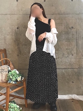 * 𝙠𝙧𝙣 *さん（レディース・148cm）の春コーディネート