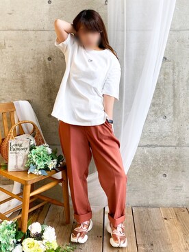 * 𝙠𝙧𝙣 *さん(レディース・148cm)の春コーディネート