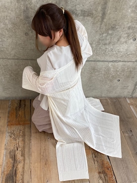 * 𝙠𝙧𝙣 *さん（レディース・148cm）の夏コーディネート