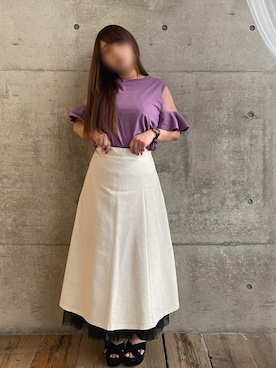 * 𝙠𝙧𝙣 *さん（レディース・148cm）の夏コーディネート