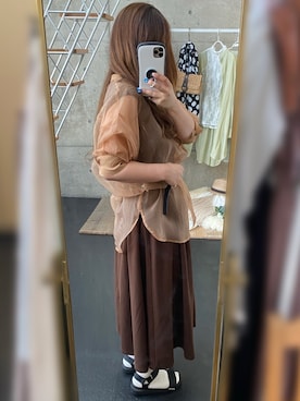 * 𝙠𝙧𝙣 *さん（レディース・148cm）の夏コーディネート