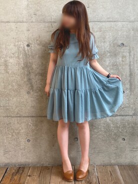 「Mysa&Liina（ミーサリーナ）のアイテム」を使った、* 𝙠𝙧𝙣 *さん（レディース・148cm）の夏コーディネート