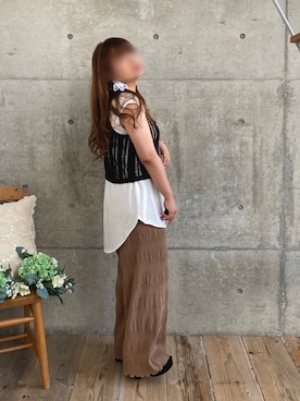 * 𝙠𝙧𝙣 *さん（レディース・148cm）の夏コーディネート