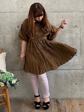 * 𝙠𝙧𝙣 *さん（レディース・148cm）の夏コーディネート