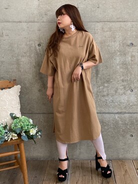 * 𝙠𝙧𝙣 *さん（レディース・148cm）の夏コーディネート