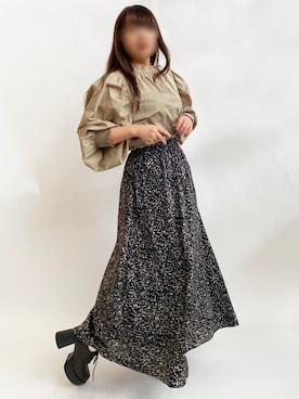 「Mysa&Liina（ミーサリーナ）のアイテム」を使った、* 𝙠𝙧𝙣 *さん（レディース・148cm）の秋コーディネート