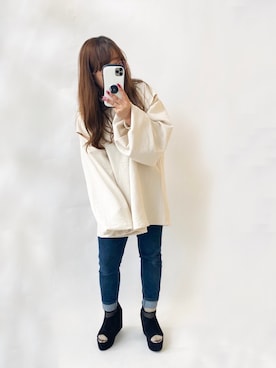 * 𝙠𝙧𝙣 *さん（レディース・148cm）の秋コーディネート