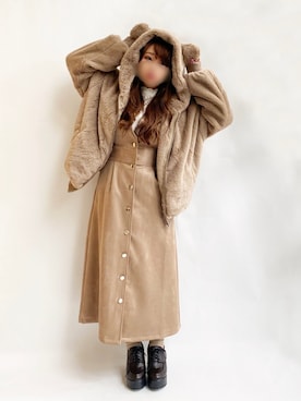 * 𝙠𝙧𝙣 *さん（レディース・148cm）の秋コーディネート