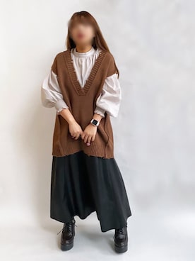 * 𝙠𝙧𝙣 *さん(レディース・148cm)の秋コーディネート