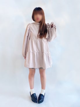 * 𝙠𝙧𝙣 *さん(レディース・148cm)の冬コーディネート